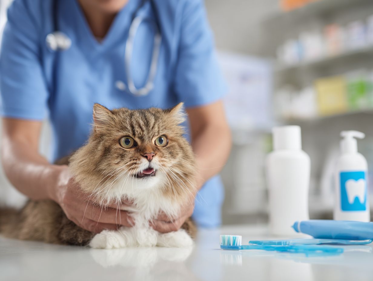 What is dental disease in cats?