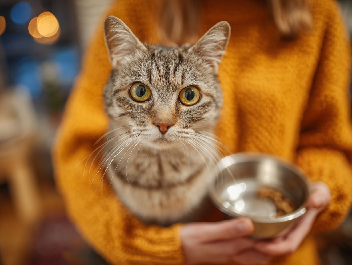 Can stress cause a cat to lose weight?
